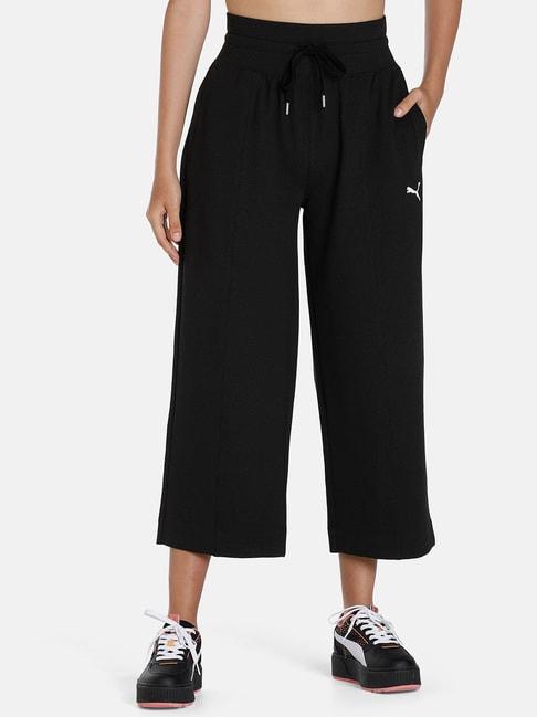 puma-black-logo-print-mid-rise-trousers