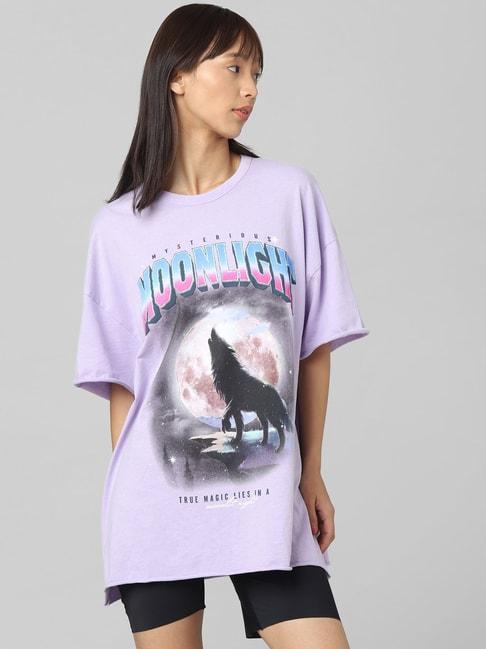 only-purple-cotton-graphic-print-t-shirt