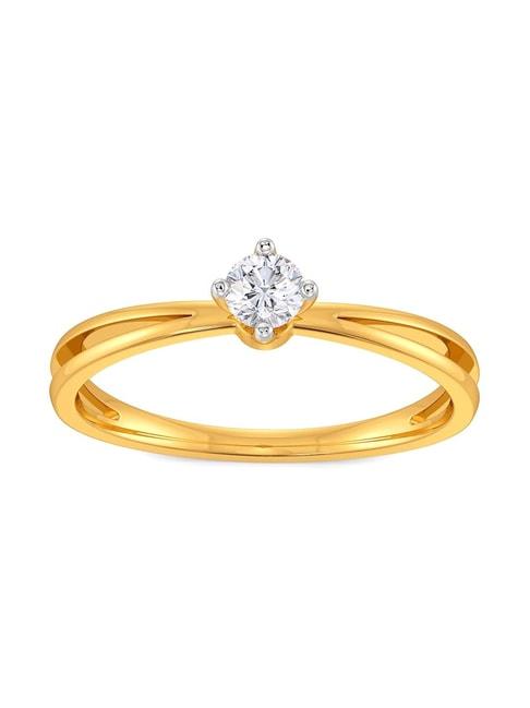 Melorra 14k Gold & Diamond Solitaire Affair Ring for Women