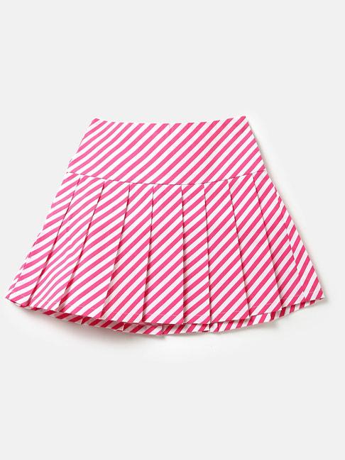 united-colors-of-benetton-kids-pink-striped-skirt