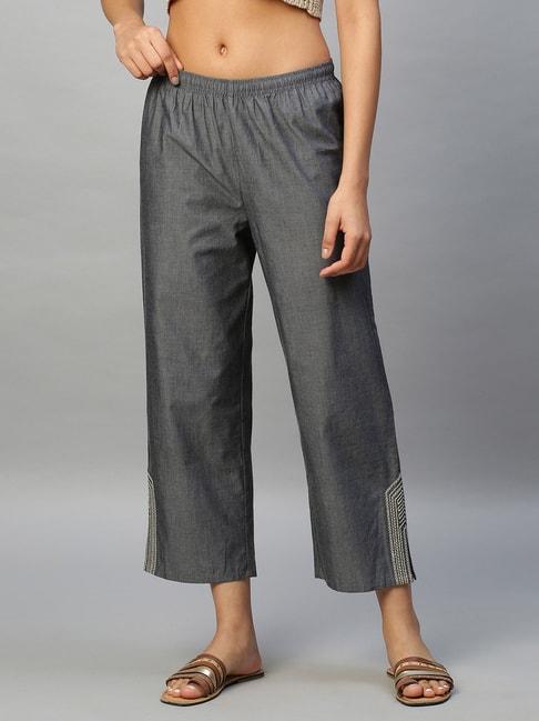 chemistry-grey-regular-fit-high-rise-trousers