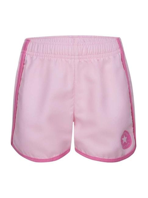 Converse Kids Sunrise Pink Regular Fit Shorts