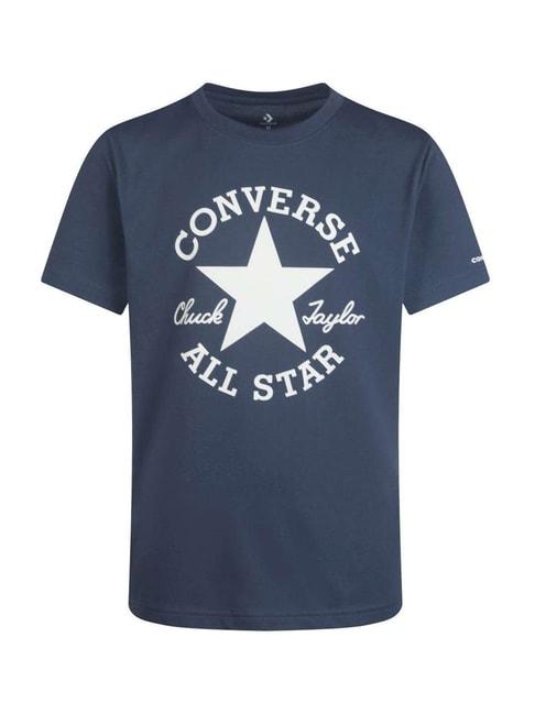 Converse Kids Converse Navy & White Printed T-Shirt