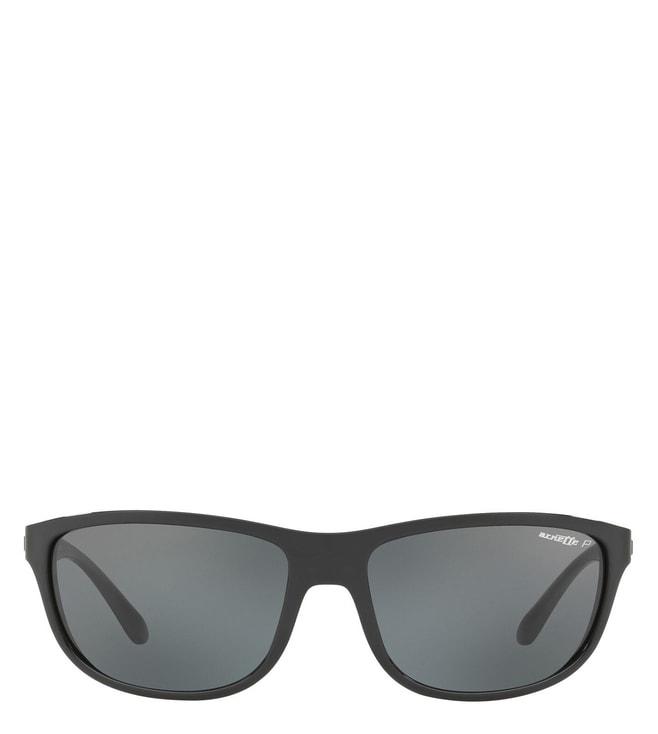 Arnette Grey Grip Tape Rectangular Sunglasses for Men