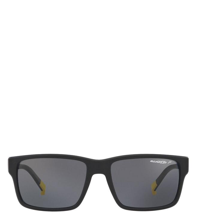 Arnette Grey Dashanzi Rectangular Sunglasses for Men