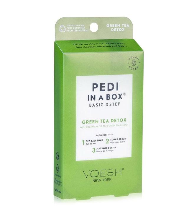 VOESH Classic Pedicure In a Box Basic 3 Step Green Tea - 35 gm