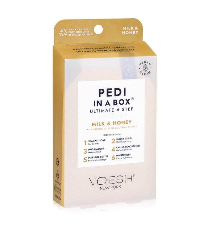 voesh-luxurious-pedicure-in-a-box-ultimate-6-step-milk-&-honey---35-gm