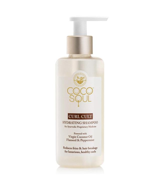 Coco Soul Curl Cult Hydrating Shampoo with Ayurvedic Medicine by Parachute Advanced - 200 ml