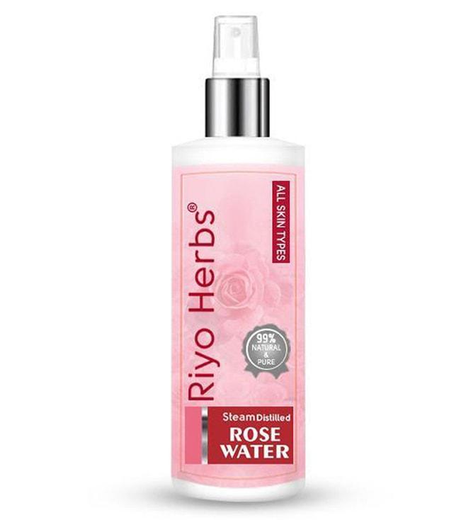 Riyo Herbs Steam Distilled Rose Water - 200 ml