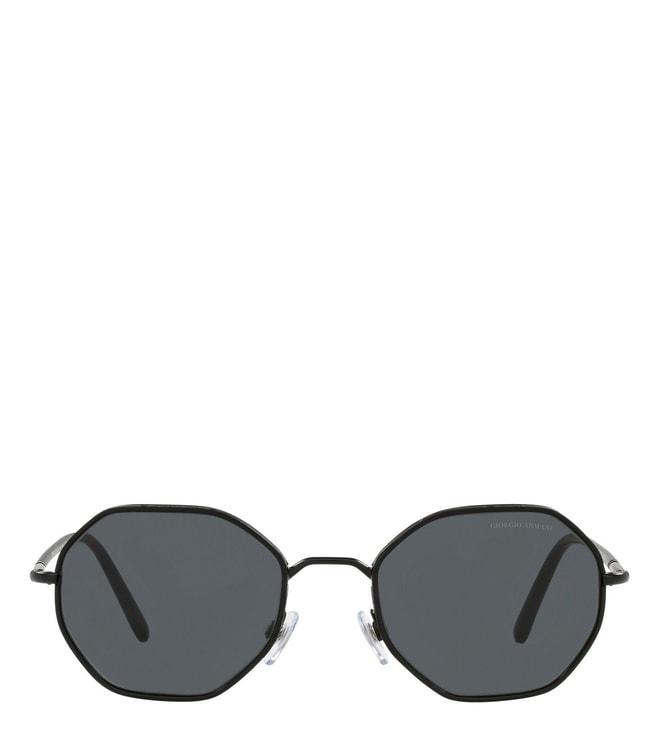 ARMANI 0AR6112J30018752 Armani Code UV Protected Geometric Sunglasses for Men
