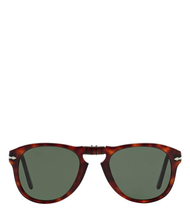 PERSOL 0PO0714243154 Icona UV Protected Pilot Sunglasses for Men