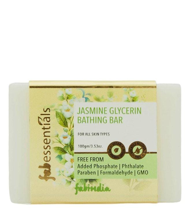 Fabessentials Jasmine Glycerin Bathing Bar - 100 gm