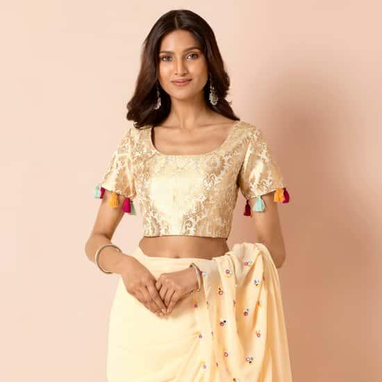 indya-women-ethnic-print-blouse-with-tassels