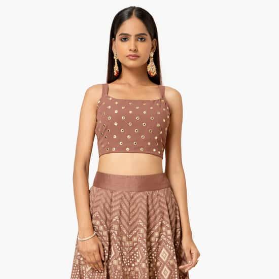 indya-women-mirror-embellished-blouse