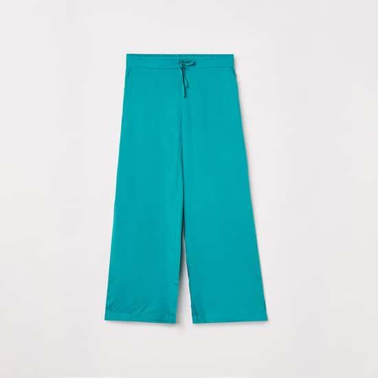 allen-solly-girls-solid-flared-trousers