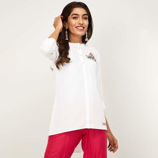 SPAN Women Embroidered Top
