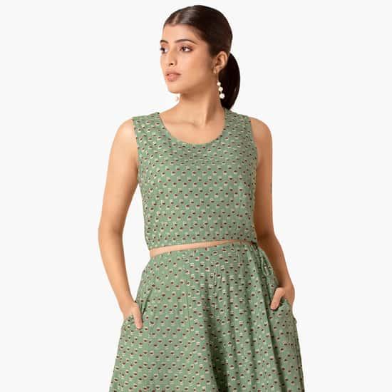 indya-women-printed-woven-crop-top