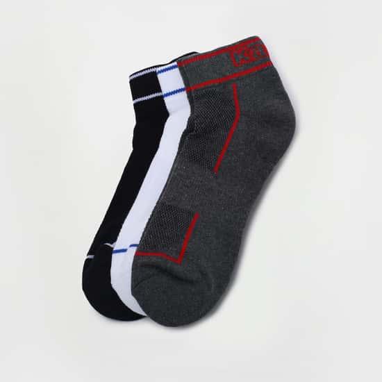 KAPPA Men Printed Ankle-Length Socks - Set of 3