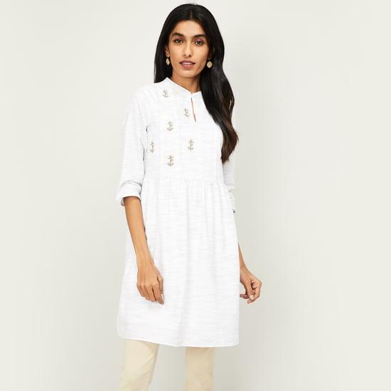 allen-solly-women-floral-embroidery-flared-tunic