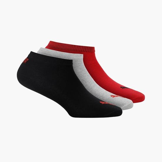 PUMA Men Printed Ankle-Length Socks - Pack of 3