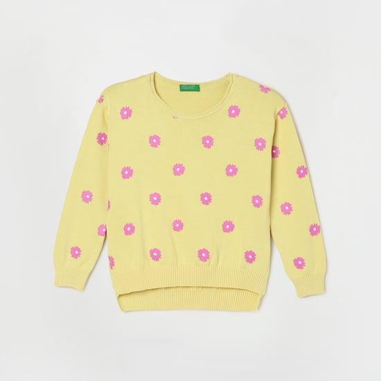 united-colors-of-benetton-girls-printed-round-neck-sweater