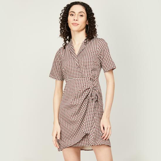 faballey-women-printed-collared-a-line-dress