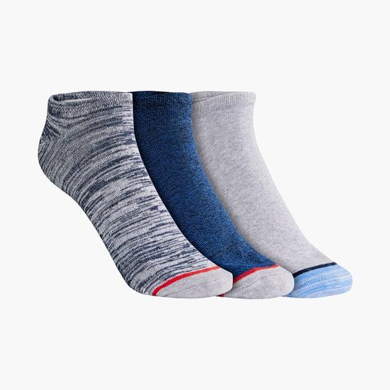 SKECHERS Men Printed Ankle-Length Socks - Pack of 3
