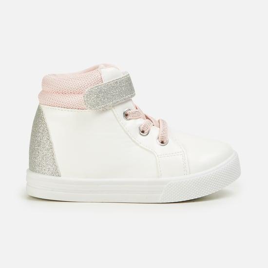 FAME FOREVER Girls Colourblocked High-Top Lace-Up Shoes