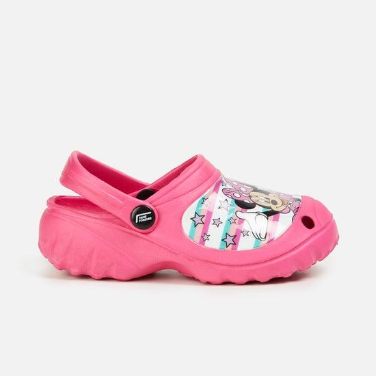 FAME FOREVER Girls Disney Printed Clog Sandals