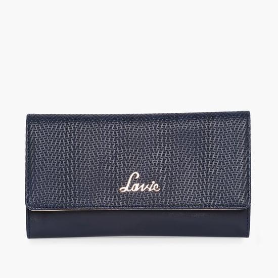 lavie-women-textured-tri-fold-wallet