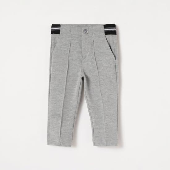 UNITED COLORS OF BENETTON Boys Striped Waist Pintuck Trousers
