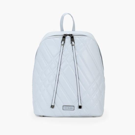 van-heusen-women-solid-quilted-backpack