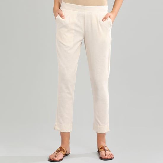 aurelia-women-solid-elasticated-straight-pants