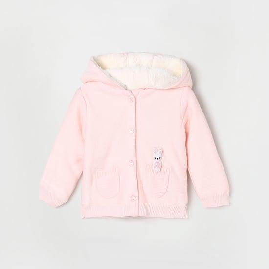 juniors-girls-knitted-hooded-cardigan