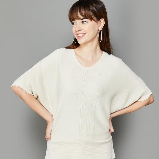 colour-me-women-knit-drop-shoulder-top