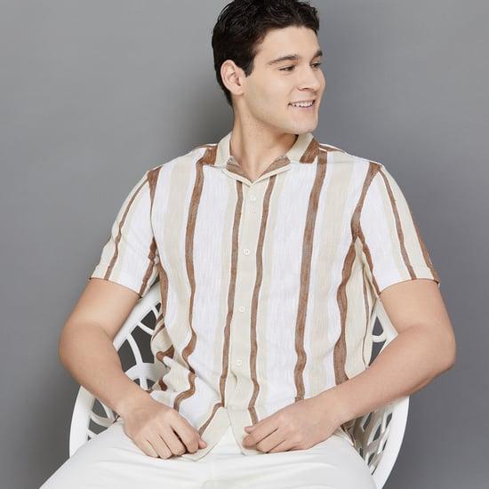 denimize-men-striped-regular-fit-casual-shirt