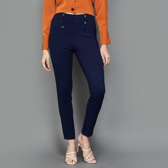 madame-women-solid-skinny-fit-jeggings