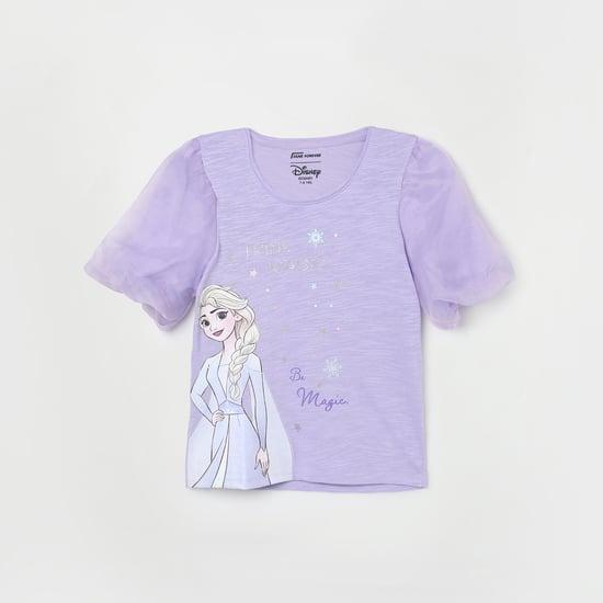 FAME FOREVER Girls Frozen Printed Top