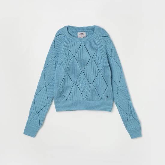 lee-cooper-juniors-girls-pointelle-knit-sweater