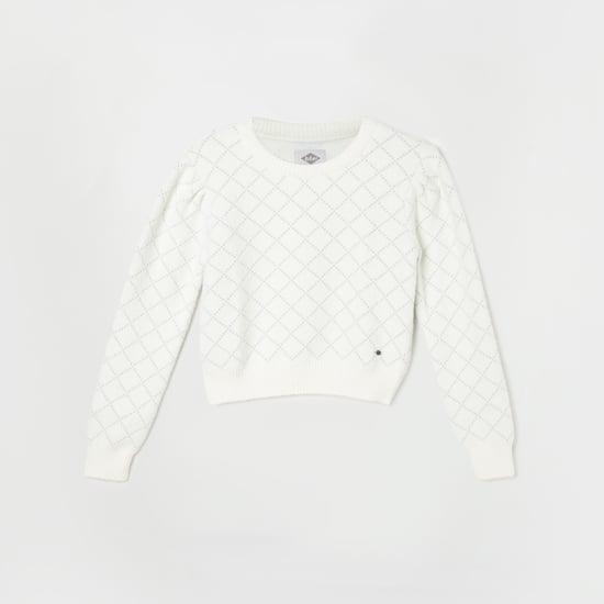 lee-cooper-juniors-girls-checked-sweater
