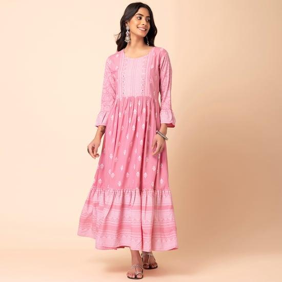 indya-women-printed-a-line-dress