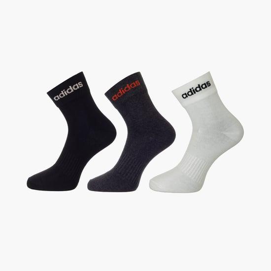 ADIDAS Men Printed Ankle-Length Socks - Pack of 3