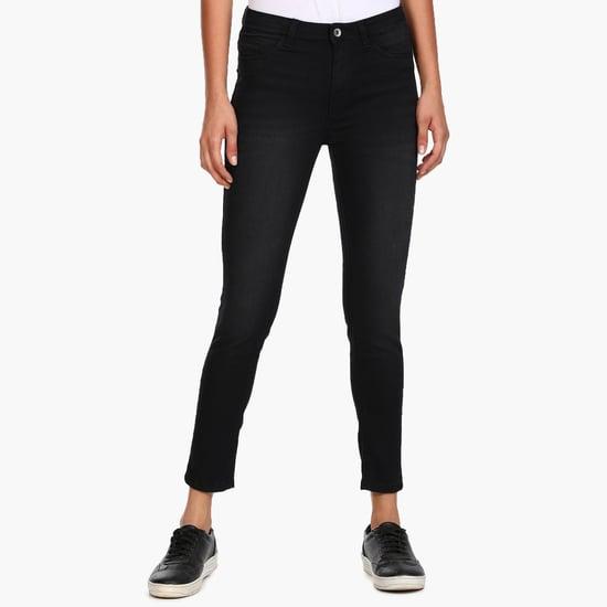 FLYING MACHINE Women Washed Betty Fit Jeggings (Skinny)