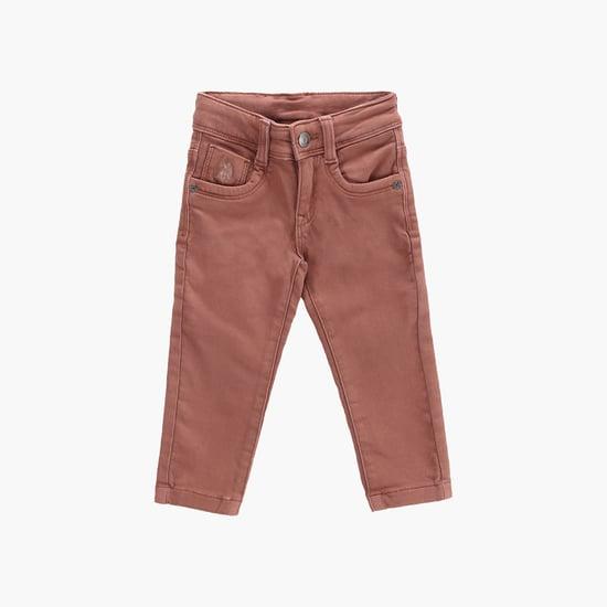 U.S. POLO ASSN. KIDS Boys Coloured Slim Fit Jeans