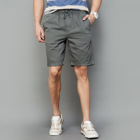 denimize-men-solid-elasticated-shorts