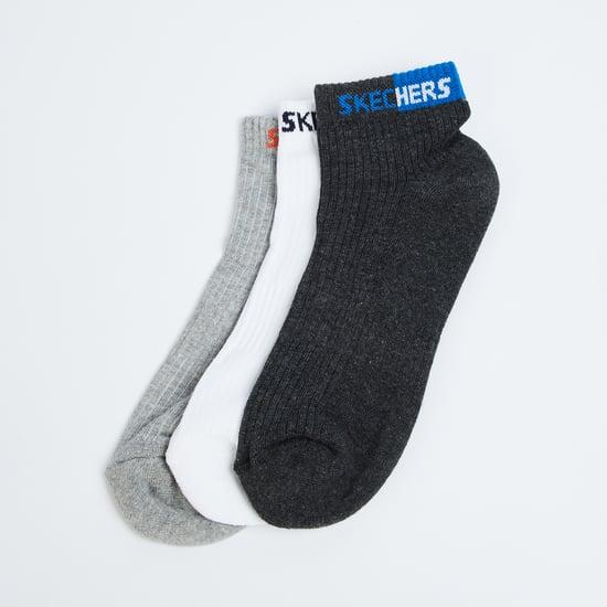 SKECHERS Men Ankle-Length Socks - Pack of 3