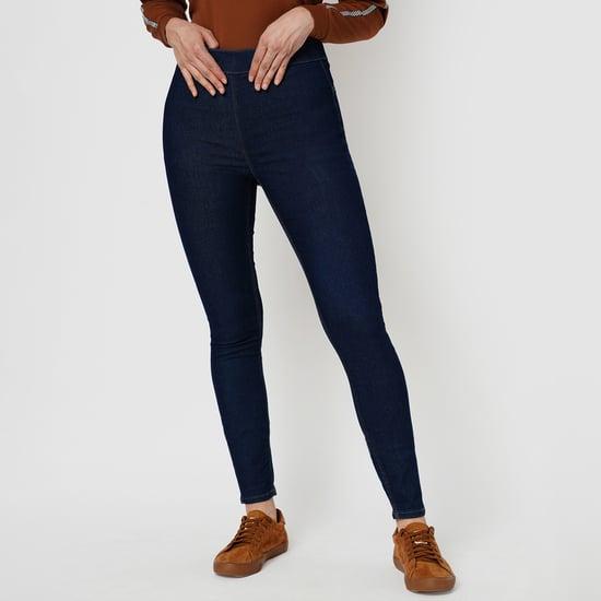 only-women-solid-super-skinny-jeggings