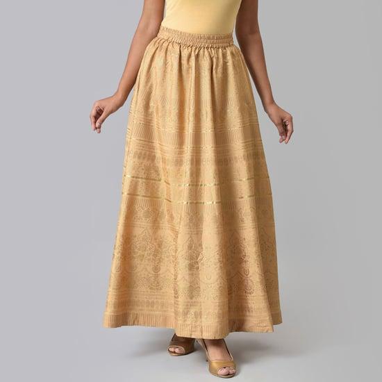 AURELIA Women Printed Maxi Skirt