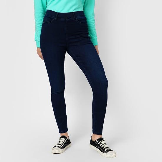 only-women-solid-jeggings