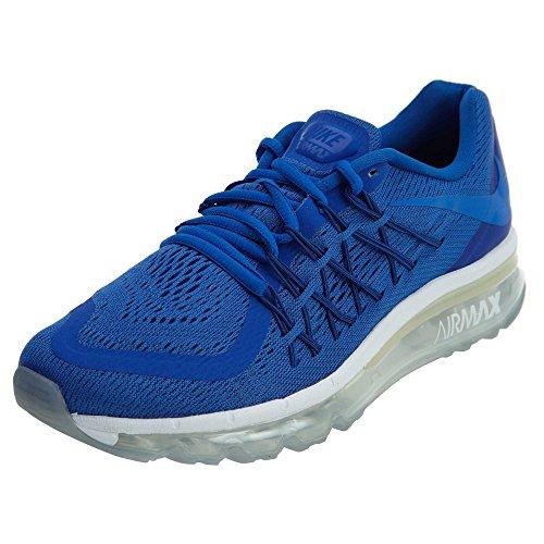 NIKE Boys AIR MAX 2015 (GS) Game Royal Running Shoes- Blue 4 UK 705457-402
